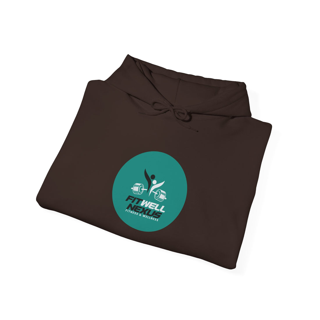Fit Well Nexus Hoodie — Logo Pullover for Gym & Active Lifestyle