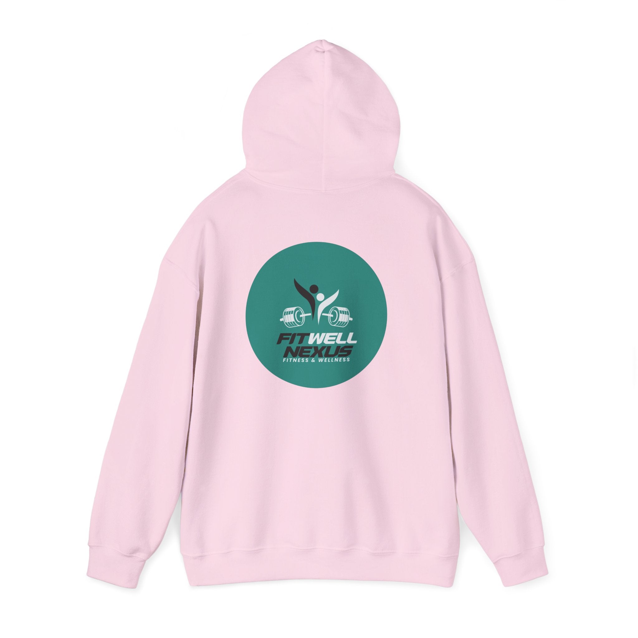 Fit Well Nexus Hoodie — Logo Pullover for Gym & Active Lifestyle