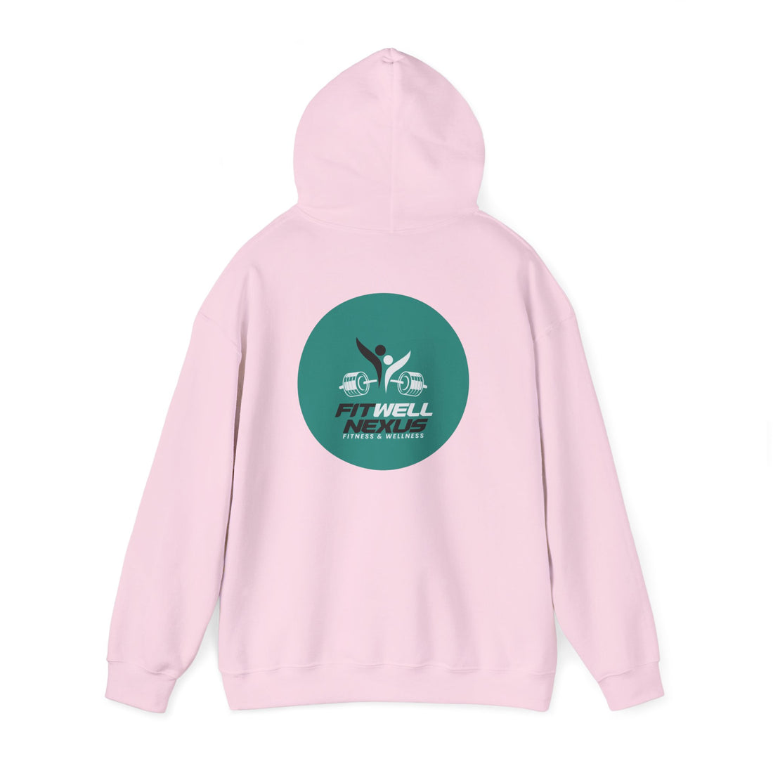Fit Well Nexus Hoodie — Logo Pullover for Gym & Active Lifestyle
