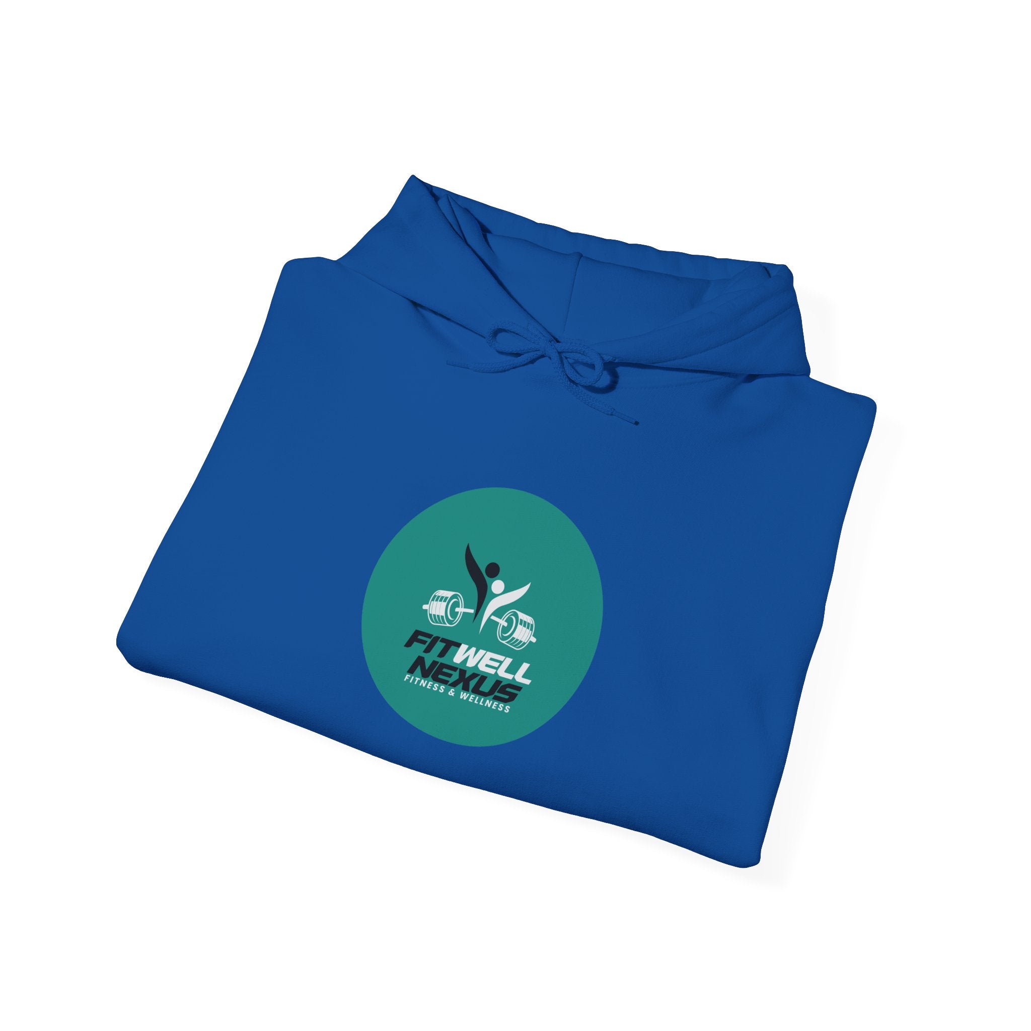 Fit Well Nexus Hoodie — Logo Pullover for Gym & Active Lifestyle