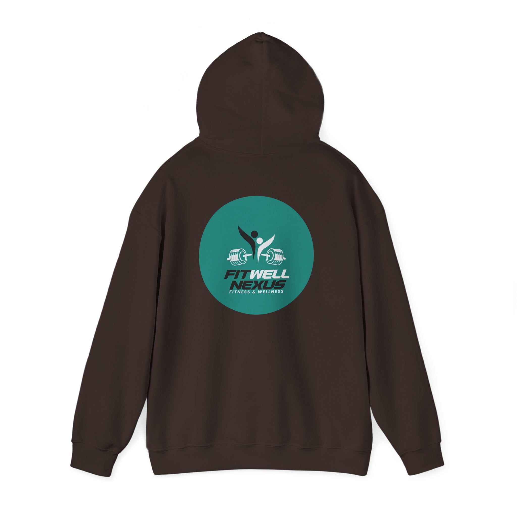 Fit Well Nexus Hoodie — Logo Pullover for Gym & Active Lifestyle