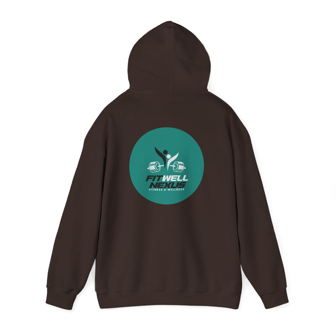 Fit Well Nexus Hoodie — Logo Pullover for Gym & Active Lifestyle
