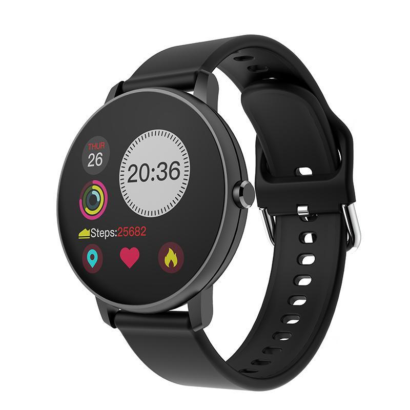 Fashion Fitness Smartwatch Waterproof with Heart Rate Blood Pressure Tracker