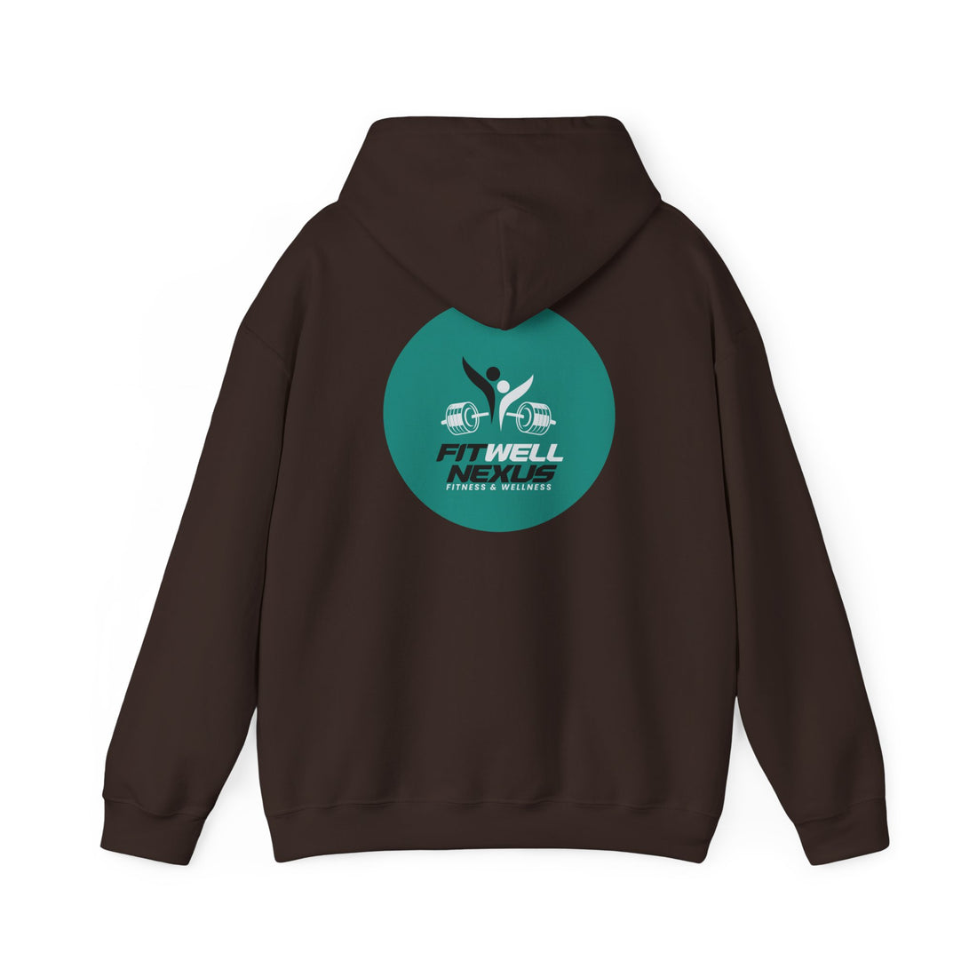 Fit Well Nexus Hoodie — Logo Pullover for Gym & Active Lifestyle