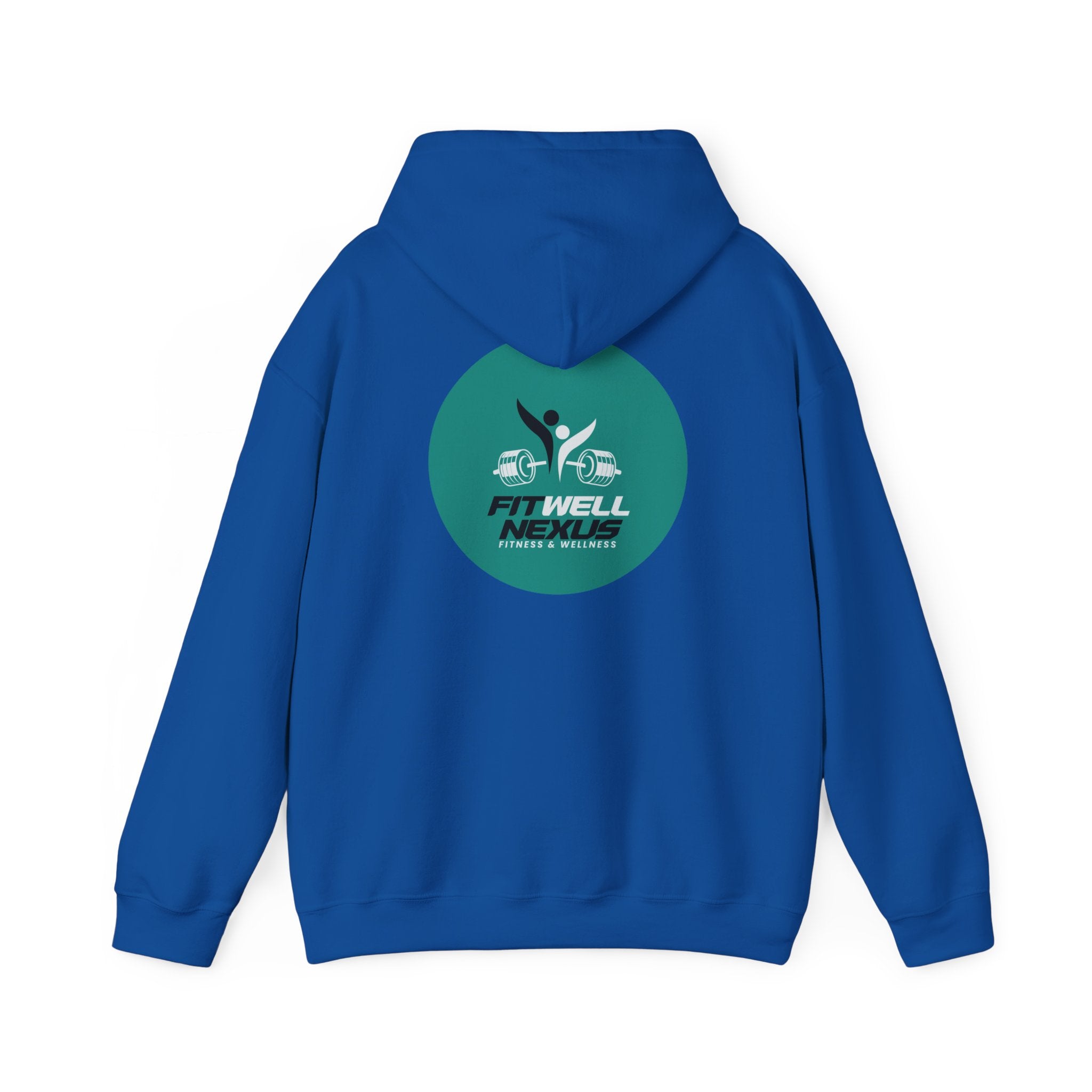 Fit Well Nexus Hoodie — Logo Pullover for Gym & Active Lifestyle