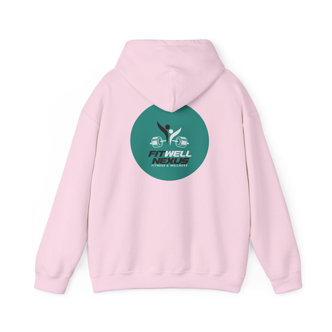 Fit Well Nexus Hoodie — Logo Pullover for Gym & Active Lifestyle