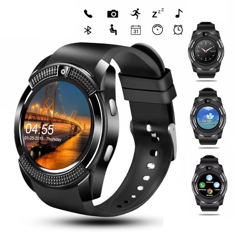 Men’s Smartwatch with SIM Card Camera Heart Rate Fitness Tracker