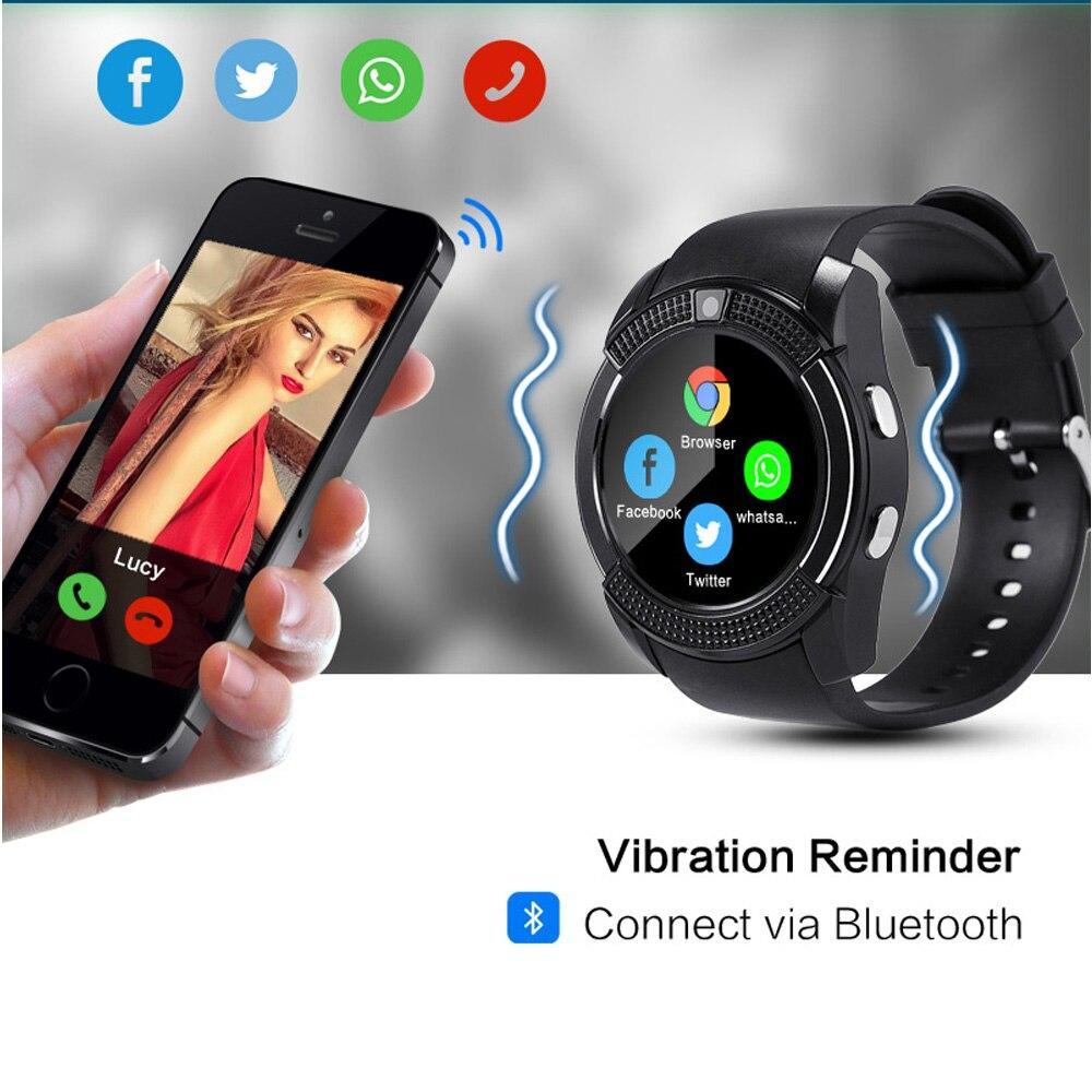 Men’s Smartwatch with SIM Card Camera Heart Rate Fitness Tracker