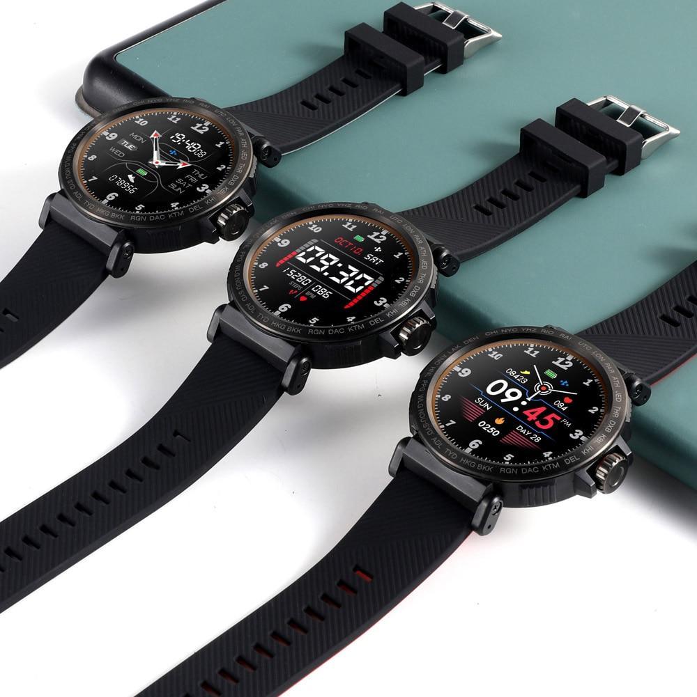IP68 Waterproof Smartwatch Touch Screen Fitness Tracker for Men Women