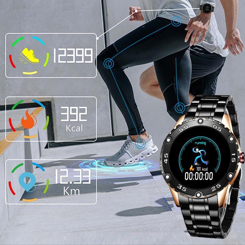 Waterproof Protection and Heart Rate Fitness Tracker Pedometer