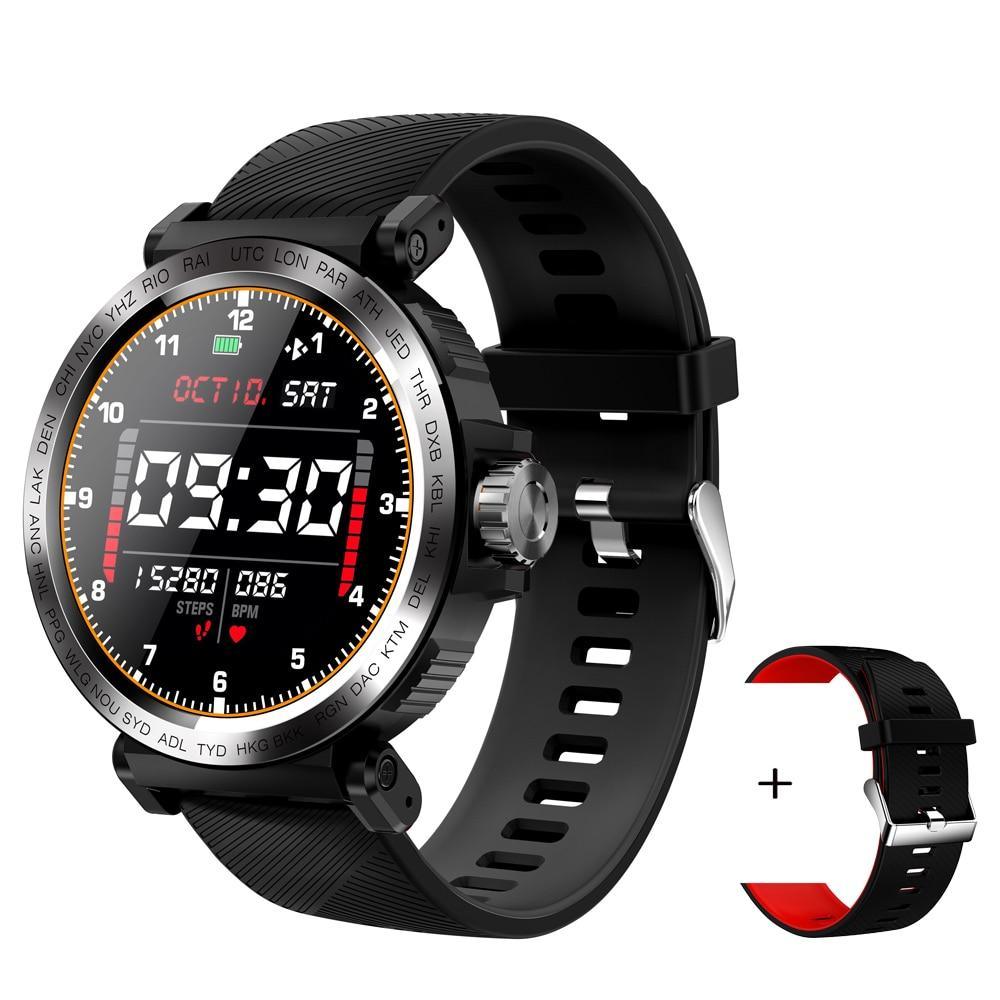 IP68 Waterproof Smartwatch Touch Screen Fitness Tracker for Men Women