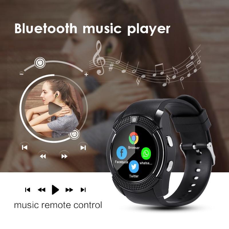 Men’s Smartwatch with SIM Card Camera Heart Rate Fitness Tracker