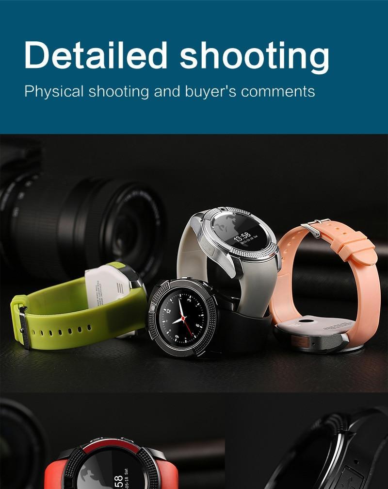 Men’s Smartwatch with SIM Card Camera Heart Rate Fitness Tracker