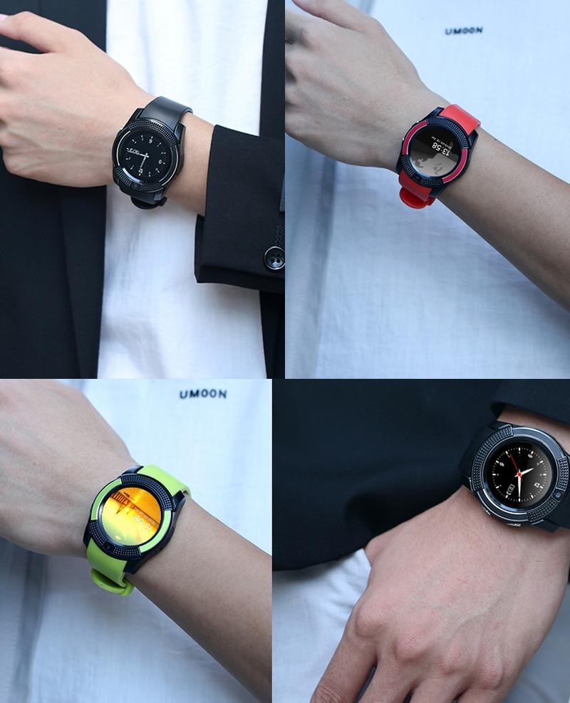 Men’s Smartwatch with SIM Card Camera Heart Rate Fitness Tracker