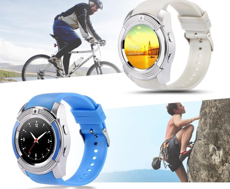 Men’s Smartwatch with SIM Card Camera Heart Rate Fitness Tracker