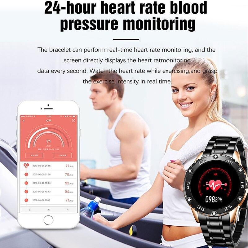 Waterproof Protection and Heart Rate Fitness Tracker Pedometer