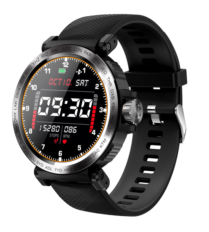 IP68 Waterproof Smartwatch Touch Screen Fitness Tracker for Men Women