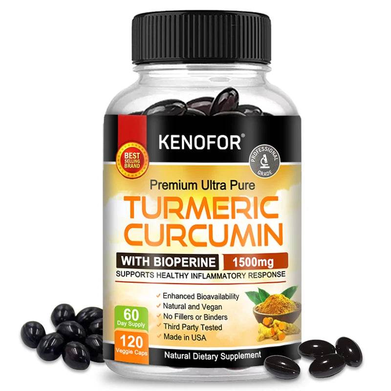 Curcumin Nutritional Supplement for Knee Joint and Bone Health