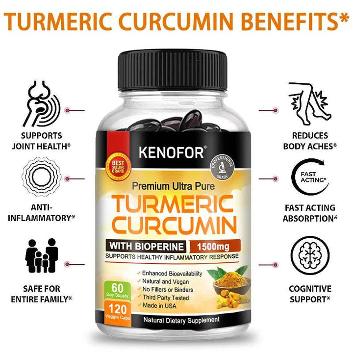 Curcumin Nutritional Supplement for Knee Joint and Bone Health