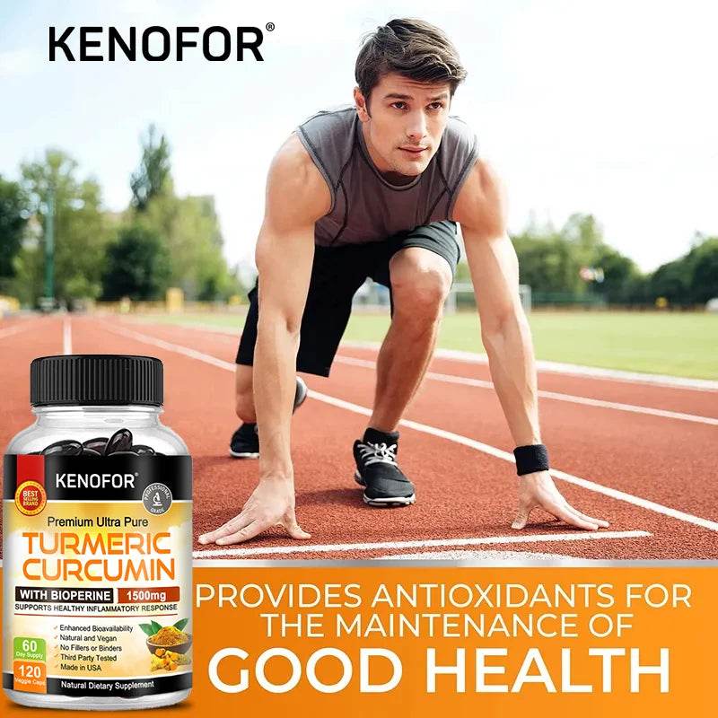 Curcumin Nutritional Supplement for Knee Joint and Bone Health