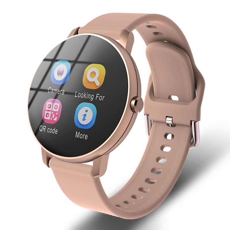 Fashion Fitness Smartwatch Waterproof with Heart Rate Blood Pressure Tracker