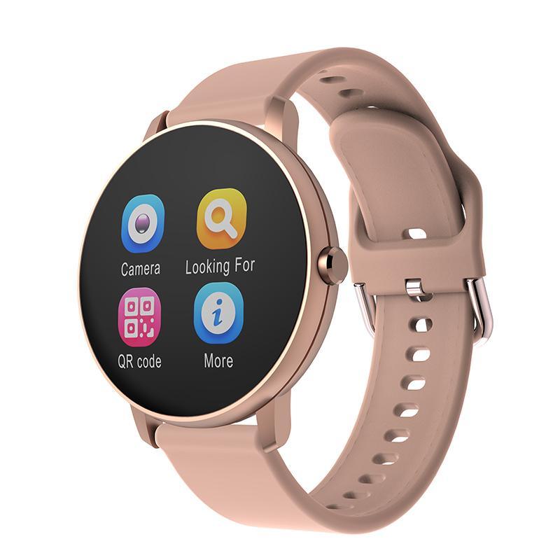 Fashion Fitness Smartwatch Waterproof with Heart Rate Blood Pressure Tracker
